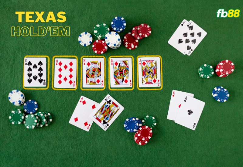 Texas Hold'em thể loại poker được ưa chuộng trên toàn thế giới